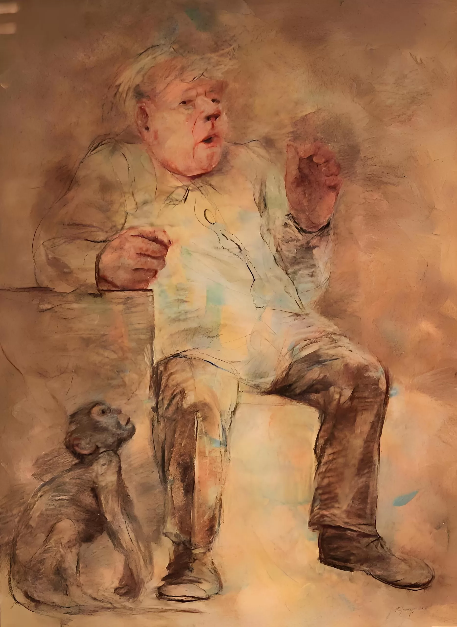 Man and Monkey / Montresor Series IV